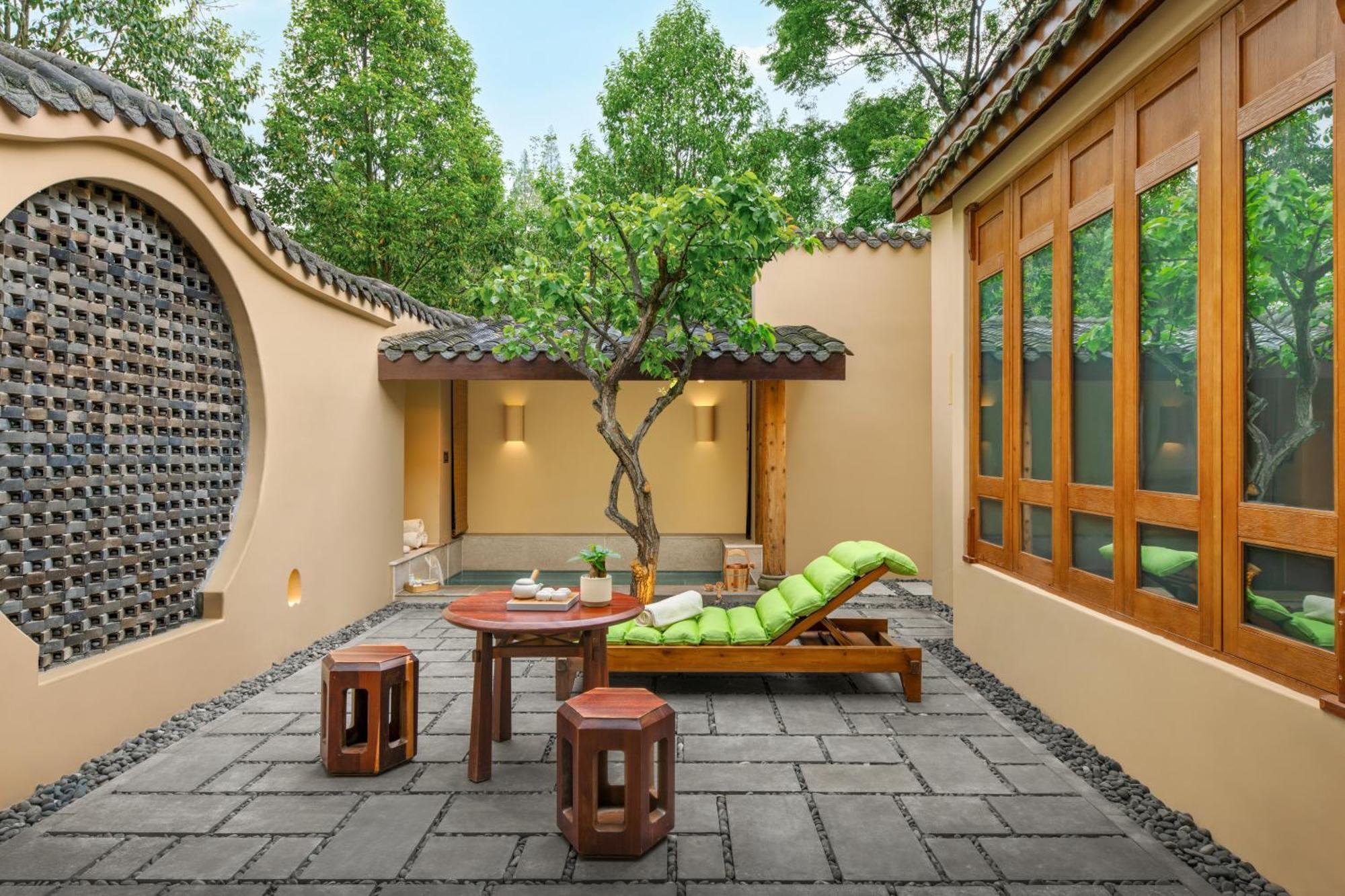 Six Senses Qing Cheng Mountain Hotel Chengdu Exterior photo