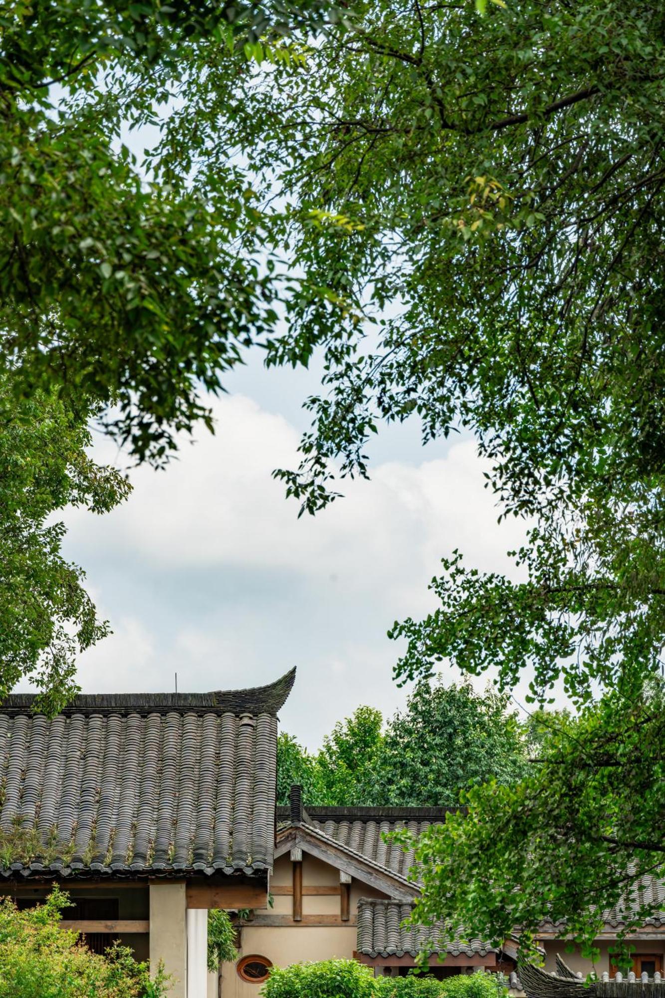 Six Senses Qing Cheng Mountain Hotel Chengdu Exterior photo