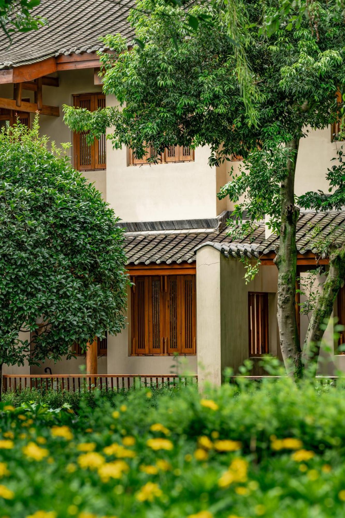 Six Senses Qing Cheng Mountain Hotel Chengdu Exterior photo