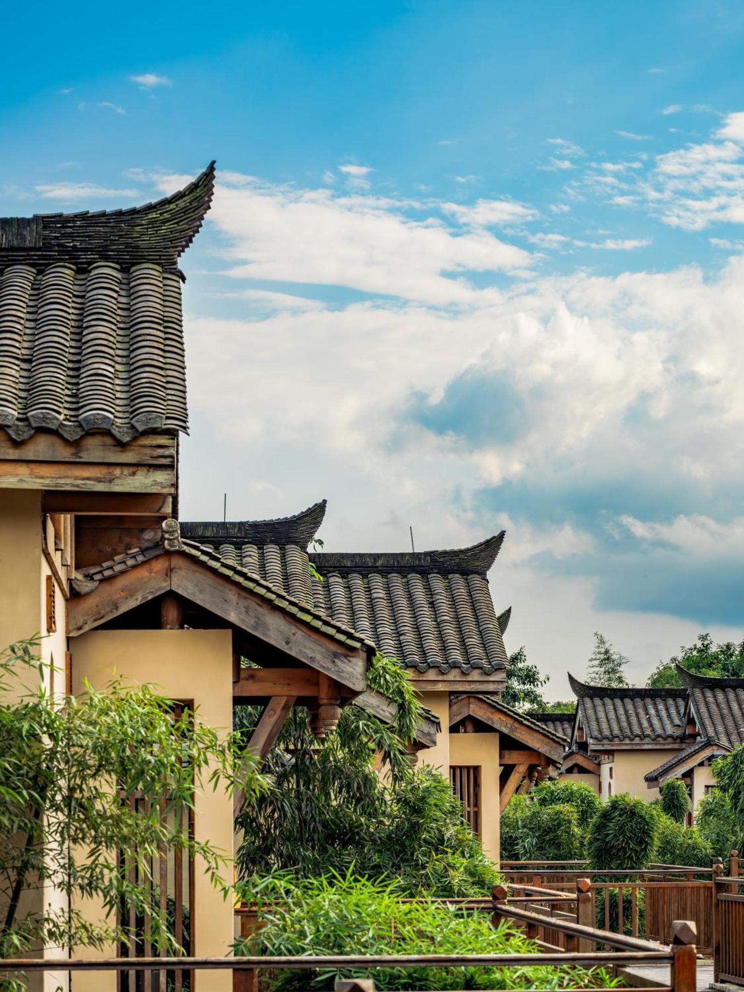 Six Senses Qing Cheng Mountain Hotel Chengdu Exterior photo