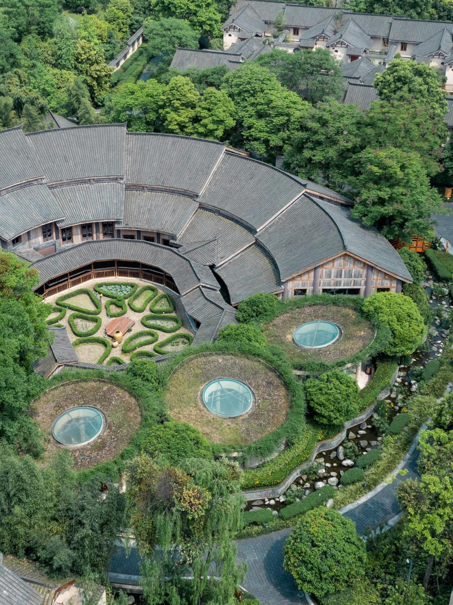 Six Senses Qing Cheng Mountain Hotel Chengdu Exterior photo