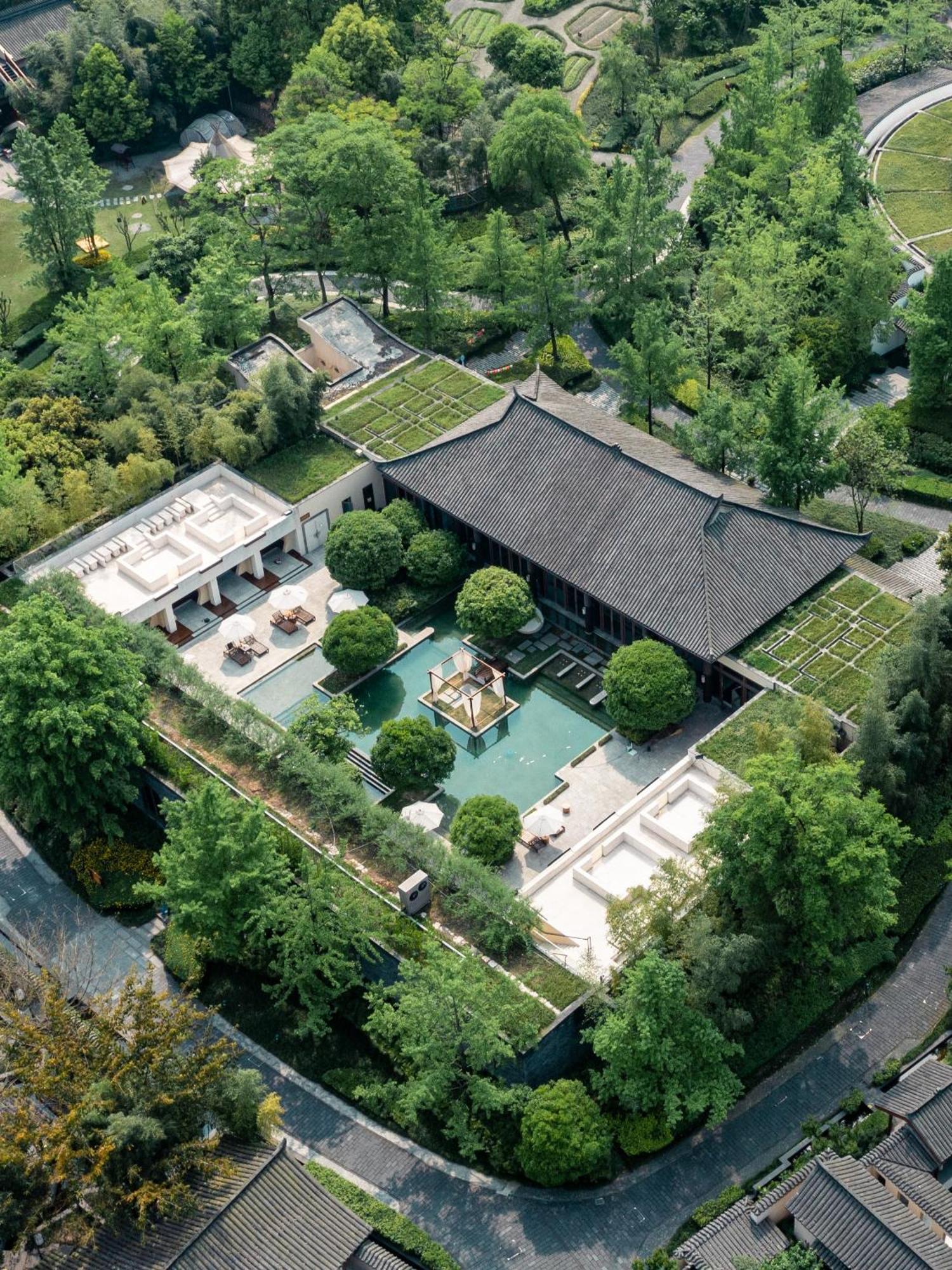 Six Senses Qing Cheng Mountain Hotel Chengdu Exterior photo